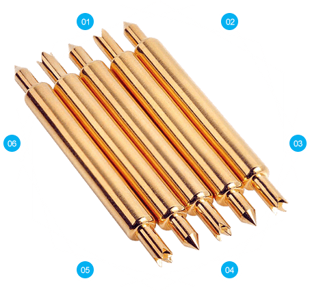 華榮華雙頭探針、高頻測(cè)試彈簧探針、pogopin探針、層層嚴(yán)格質(zhì)檢，保證產(chǎn)品零缺陷