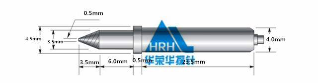 GP-11S、定位針、探針外徑為4.5mm ，長(zhǎng)度為35.5mm、ICT測(cè)試針、功能夾具定位針、測(cè)試針、五金配件